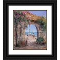 thumbnail image 1 of Withaar, Reint 20x23 Black Ornate Wood Framed with Double Matting Museum Art Print Titled - Beach, 1 of 4