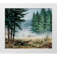 thumbnail image 1 of Withaar, Reint 23x20 White Modern Wood Framed Museum Art Print Titled - Morning in mist, 1 of 4