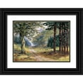 thumbnail image 1 of Withaar, Reint 24x18 Black Ornate Wood Framed with Double Matting Museum Art Print Titled - Trees, 1 of 4