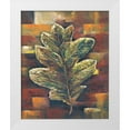thumbnail image 1 of Withaar, Rian 12x14 White Modern Wood Framed Museum Art Print Titled - American oak leaf, 1 of 4