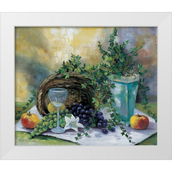 Withaar, Rian 14x12 White Modern Wood Framed Museum Art Print Titled - Picnic prepared