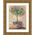 thumbnail image 1 of Withaar, Rian 14x18 Gold Ornate Wood Framed with Double Matting Museum Art Print Titled - Orange tree, 1 of 4
