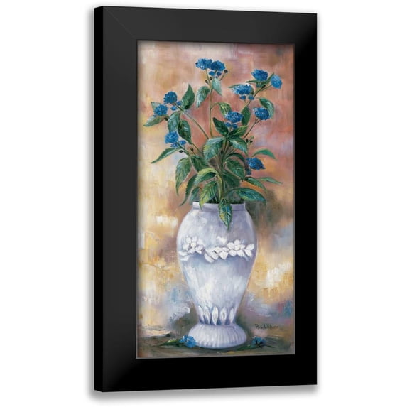 Withaar, Rian 14x24 Black Modern Framed Museum Art Print Titled - Tamed thistles