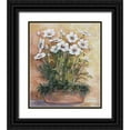 thumbnail image 1 of Withaar, Rian 15x17 Black Ornate Wood Framed with Double Matting Museum Art Print Titled - White anemones in bowl, 1 of 4