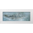 thumbnail image 1 of Withaar, Rian 18x9 White Modern Wood Framed Museum Art Print Titled - FEATHER I, 1 of 4