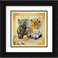 thumbnail image 1 of Withaar, Rian 20x20 Black Ornate Wood Framed with Double Matting Museum Art Print Titled - Straw bear, 1 of 4