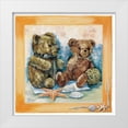 thumbnail image 1 of Withaar, Rian 20x20 White Modern Wood Framed Museum Art Print Titled - Beach bear, 1 of 4