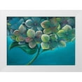 thumbnail image 1 of Withaar, Rian 32x24 White Modern Wood Framed Museum Art Print Titled - HYDRANGEA I, 1 of 4