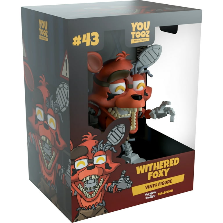 Withered Foxy Vinyl Figure #43 [Youtooz] - Walmart.com