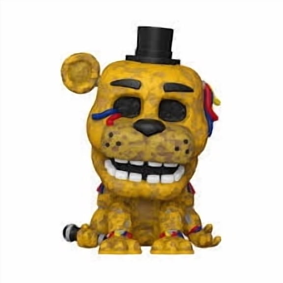Withered Golden Freddy 1033 Funko Pop With Protector