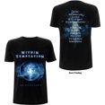 thumbnail image 1 of Within Temptation Unisex T-Shirt Silent Force Tracks (Back Print) (X-Large), 1 of 3