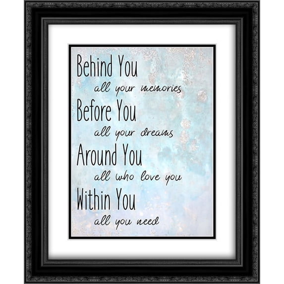 Within You 2x Matted 20x24 Black Ornate Framed Art Print by Kimberly, Allen
