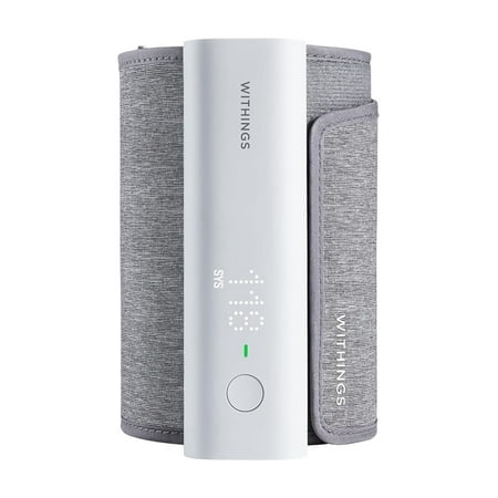 Withings - BPM Connect - Wi-Fi Smart Blood Pressure Monitor - White/Gray