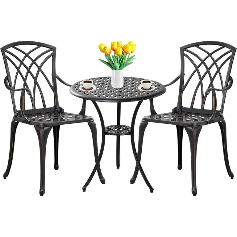 Withniture Piece Outside Furniture Dining Set, Round Patio Table