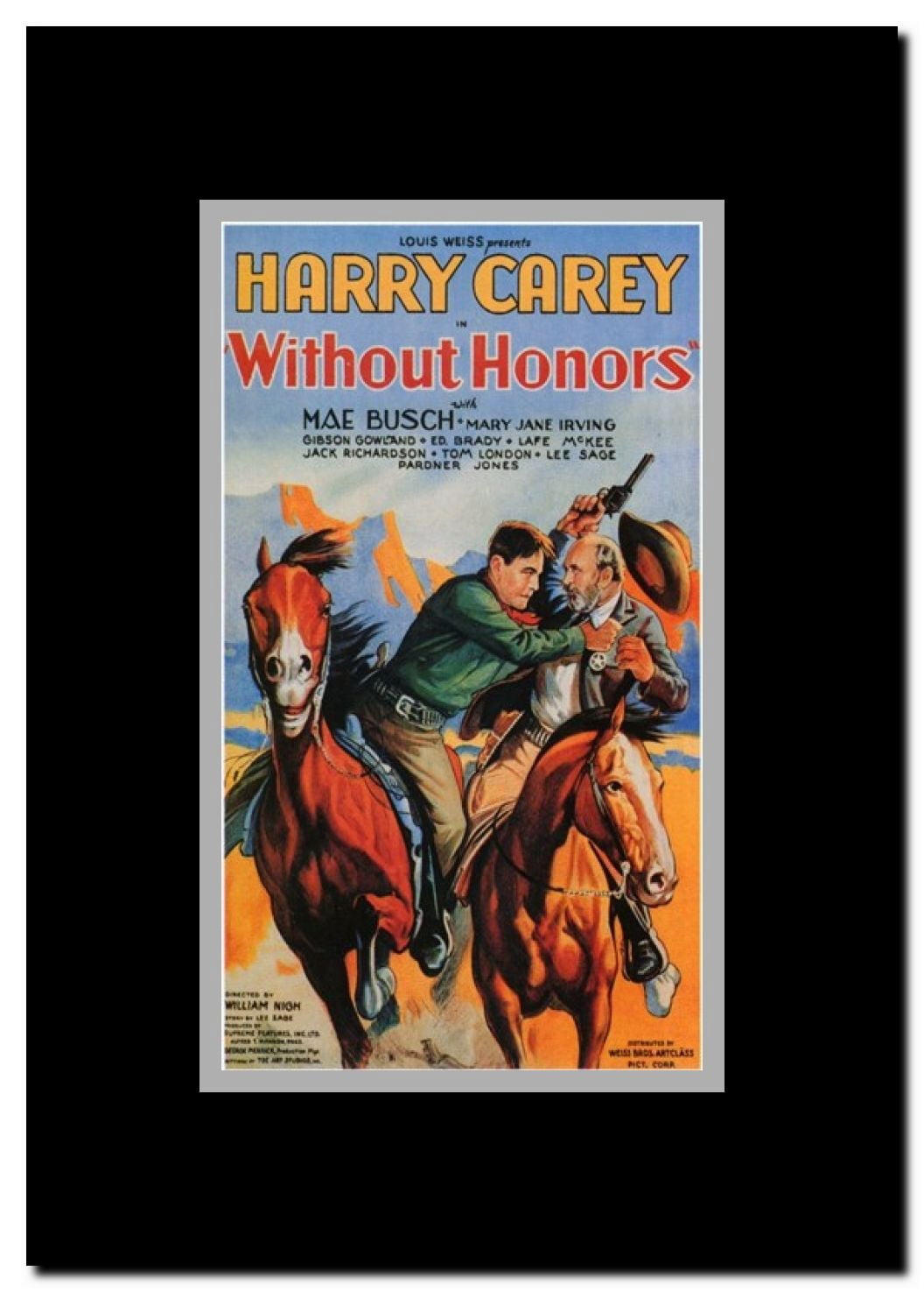 Without Honors Framed Movie Poster