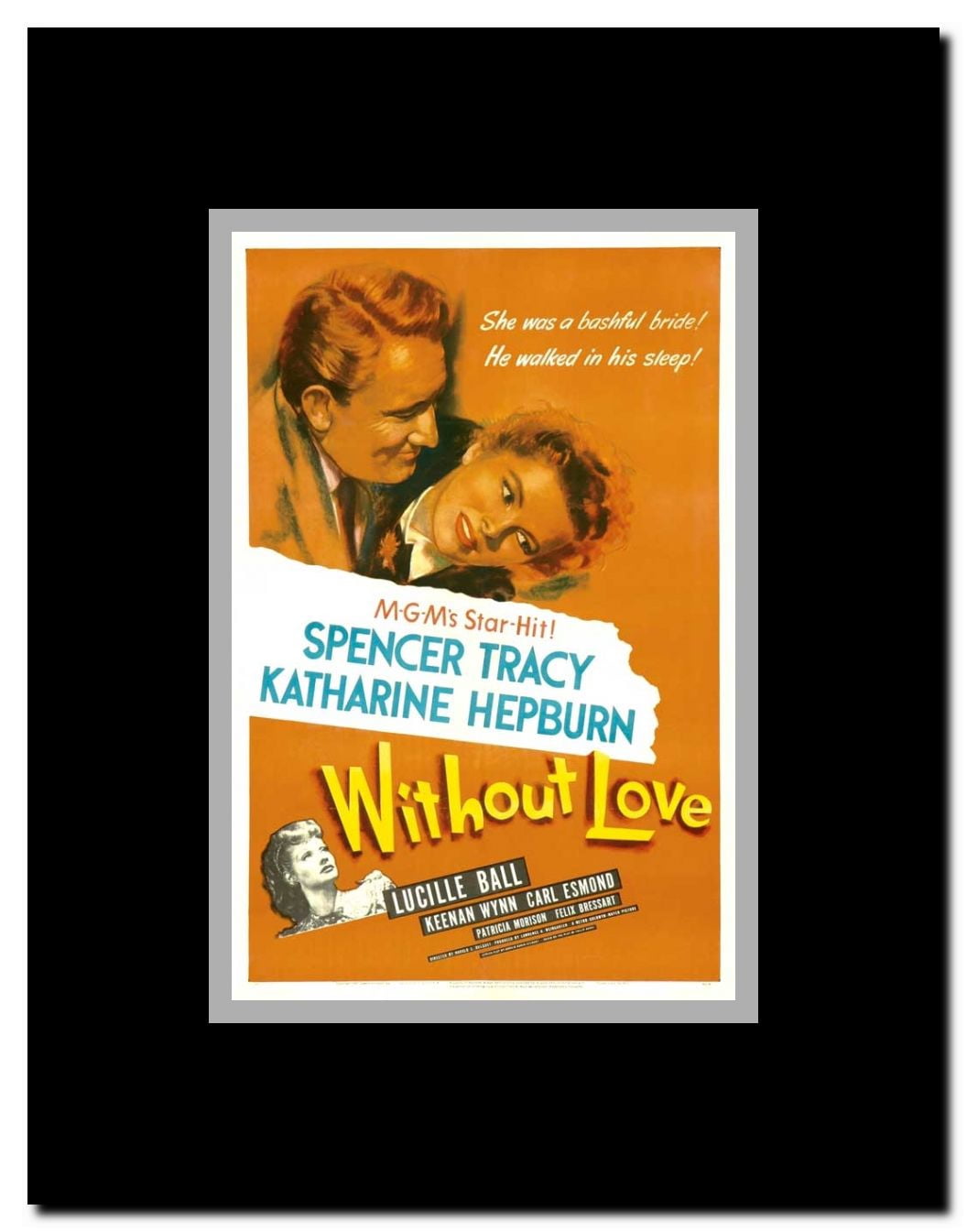 Without Love Framed Movie Poster