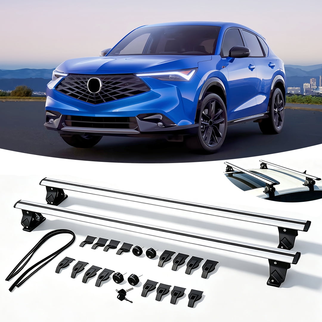 Without Roof Rail Rack Lockable Crossbar Fits for Acura ADX 2025 2026 ...