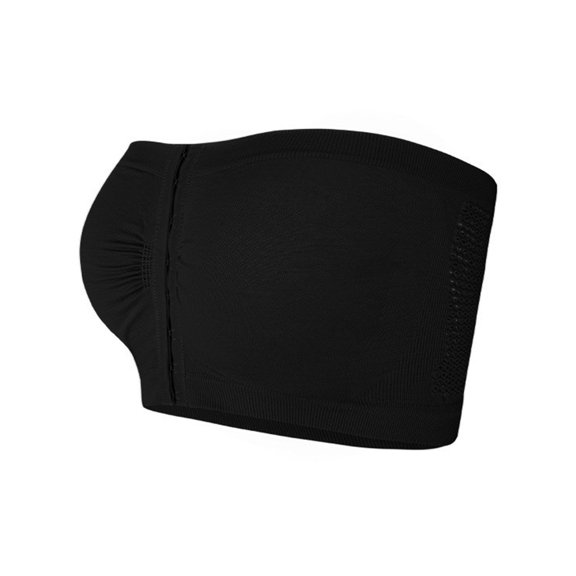 Without Underwire Support Strapless Bra Elastic Nylon Fabric Bustier Lightweight Ladies Bralette Easy Care Wear