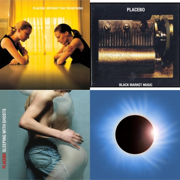 Without You I'm Nothing & Black Market Music & Sleeping With Ghosts & Battle For The Sun [LP Vinyl Bundle]
