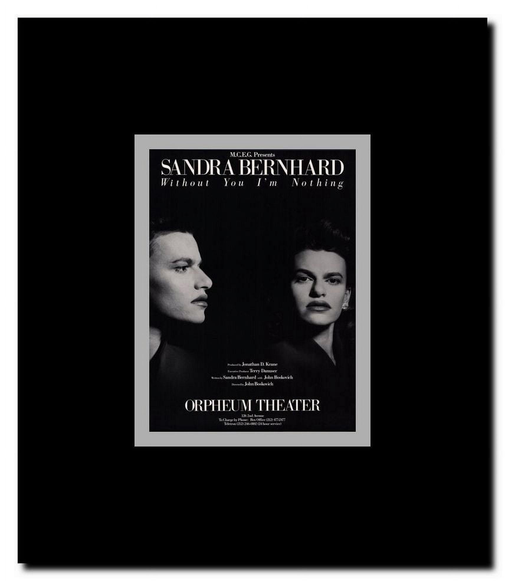 Without You I'm Nothing Framed Movie Poster