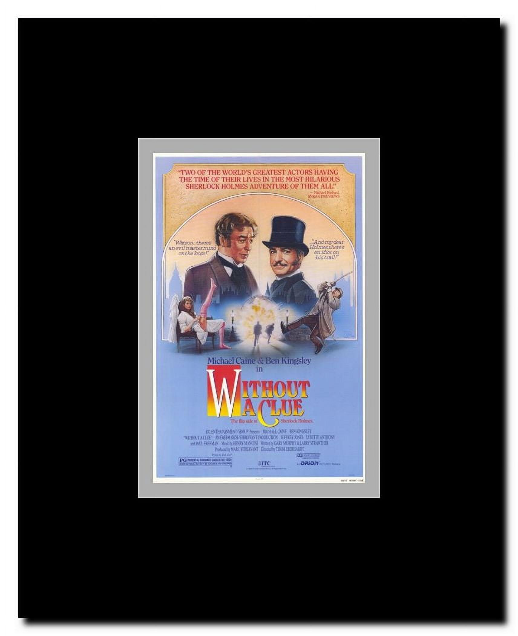 Without a Clue Framed Movie Poster