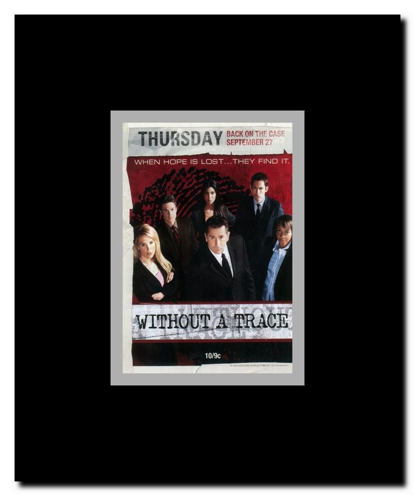 Without a Trace (TV) Framed Movie Poster
