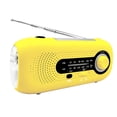 thumbnail image 1 of Without battery- Solar Emergency Weather Radio Hand Crank Self Powered AM FM WB Radio LED Flashlight, 1 of 5