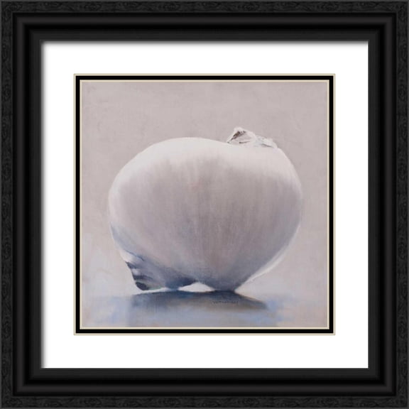 Witkowski, Chris 15x15 Black Ornate Wood Framed with Double Matting Museum Art Print Titled - Full Moon