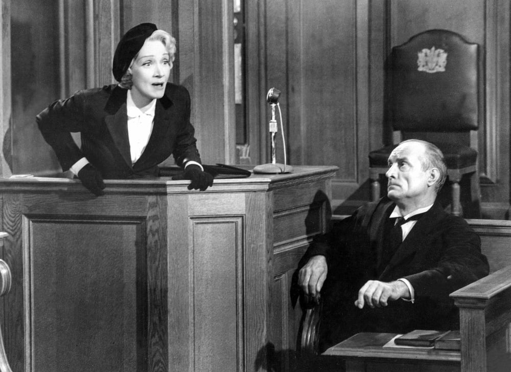 Prosecution Picture Witness For The Prosecution Canvas Art - (28 x 22) - Walmart.com