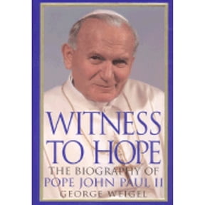 Pre-Owned Witness to Hope: The Biography of Pope John Paul II, 9780060187934, 006018793X, Hardcover, First Edition edition