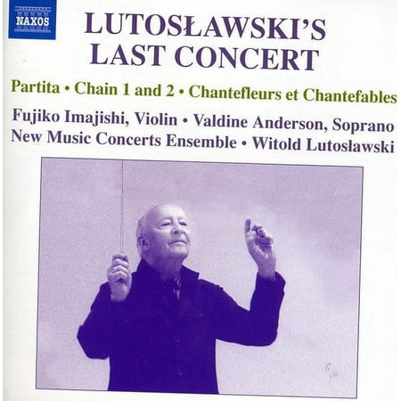 Witold Lutoslawski - Lutoslawskis Last Concert - Music & Performance - CD