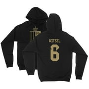 Witsel 6 Jersey Style – Belgium Soccer Cup Fan Unisex Hooded Sweatshirt (Black, Small)