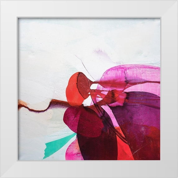 Witt, El 20x20 White Modern Wood Framed Museum Art Print Titled - Flower Eye