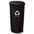 thumbnail image 1 of Witt Industries 10-1DTBK Tall Round Can Recycling Wastebasket - Black, 1 of 1