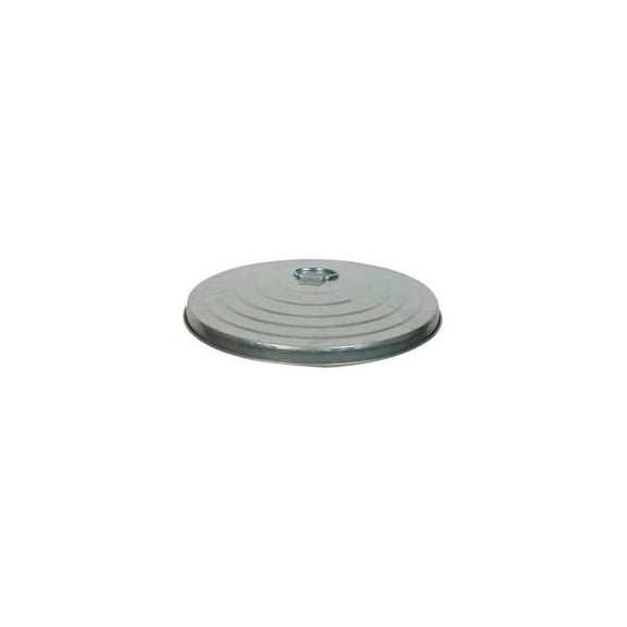 Witt Industries 10GPL Galvanized Garbage Can Lid, 10 Gallon Medium Duty