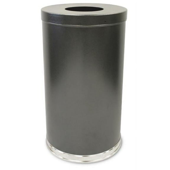 Witt Industries 35FTSVN Single Opening Waste Receptacle With Flat Top