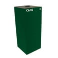 thumbnail image 1 of Witt Industries 36GC01-GN 36 gal Square Recycle Unit with Round Opening, Green, 1 of 1