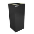 thumbnail image 1 of Witt Industries 36GC03-CB GeoCube Recycling Receptacle with Waste Opening, Steel, 36 gal, Charcoal, 1 of 2