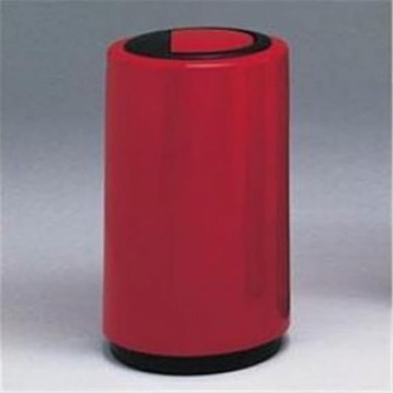 Witt Industries 7C-1830TSP One-Piece Round Open Top Fiberglass Waste Receptacle - 21 Gallon