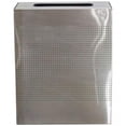 thumbnail image 1 of Witt Industries CLRC40-SS Rectangular Waste Receptacle with Perforated Holes & Bag Retainer Bands, Brushed Stainless Steel, 1 of 2