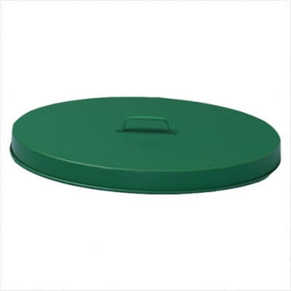 Witt Industries FT255P Flat top drum lid- green