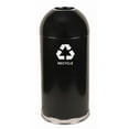 thumbnail image 1 of Witt Industries  Open Top Dome-Top Recycling Container - Black, 1 of 1