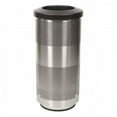 thumbnail image 1 of Witt Industries SC20-01-SS Stadium Series Outdoor Waste Receptacle w/ Flat Top Lid - Stainless Steel Finish (20 Gallon), 1 of 1