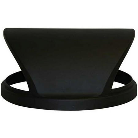 Witt Industries SC35HT Hood Top Lid For 35 Gallon Receptacle- Black