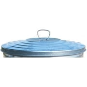Witt Industries WCD24L Galvanized Steel Light Duty Waste Lid, Round, 20" Diameter x 5" Height