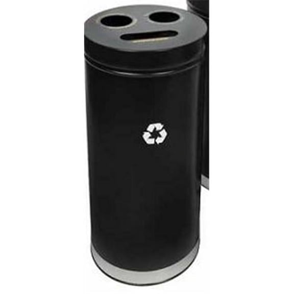 Witt Recycling unit- 18''- 3 liners- black/blue