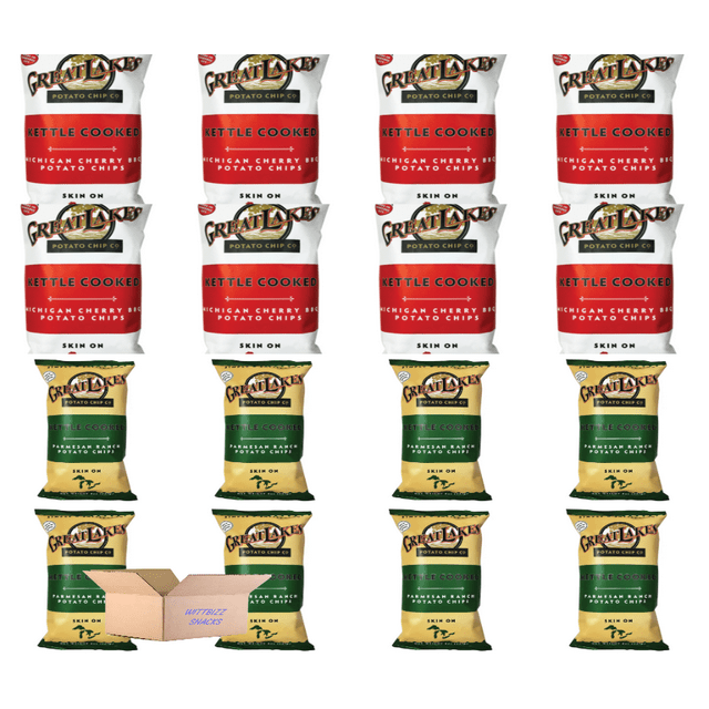 Snacks Bundles Great Lakes Kettle Chips 1.75oz 6 Michigan