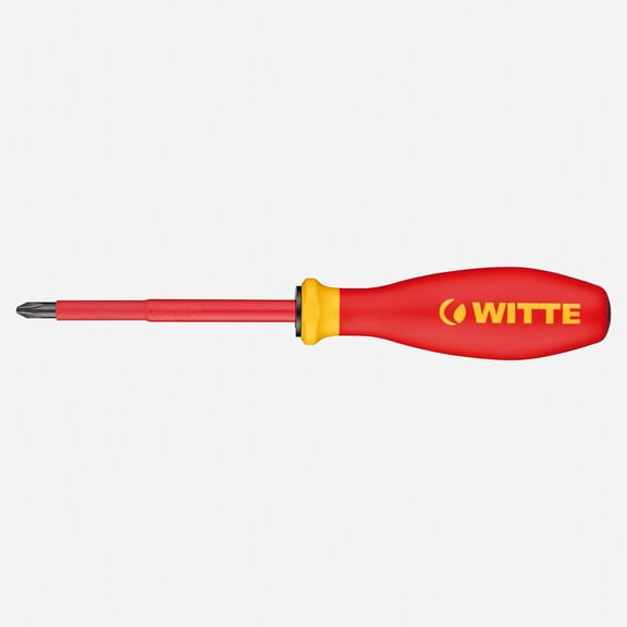 Witte Pro VDE Phillips Screwdriver, #2 x 100mm