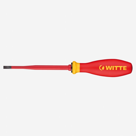 Witte Pro VDE Slim Slotted Screwdriver, 5.5 x 125mm