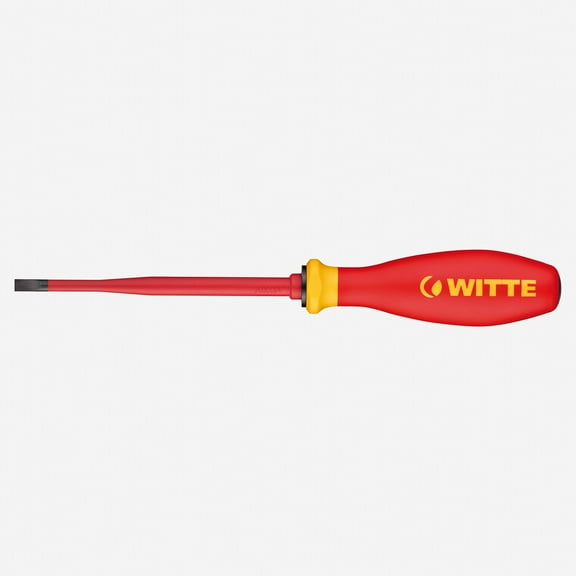 Witte Pro VDE Slim Slotted Screwdriver, 5.5 x 125mm